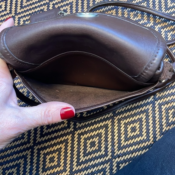 Vintage Coach TANGO flap 9049 mahogany with nickel - Picture 14 of 14